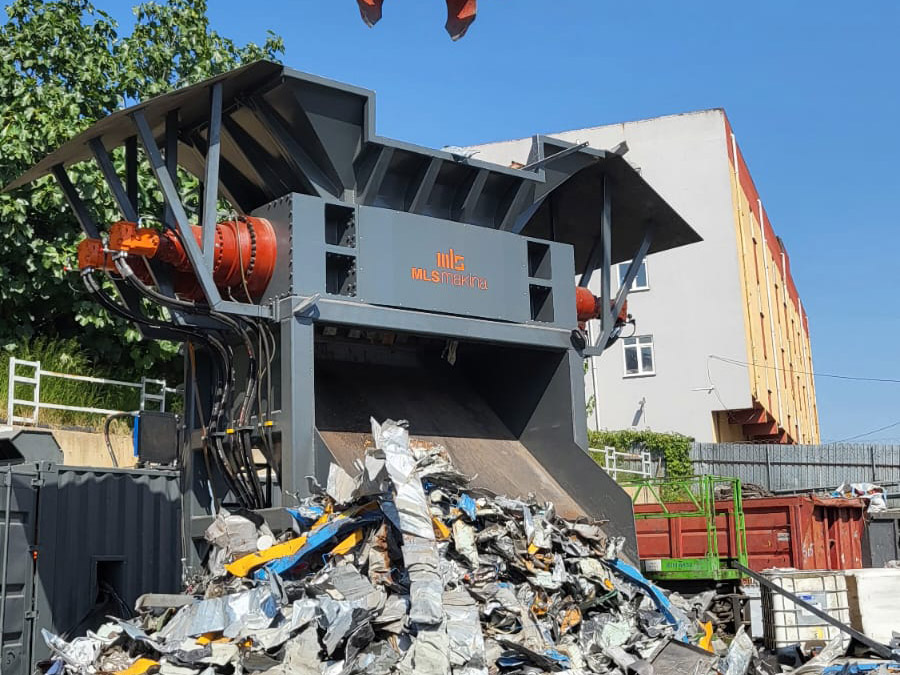 Çift Şaftlı Kırıcı 7 - MLS Makina