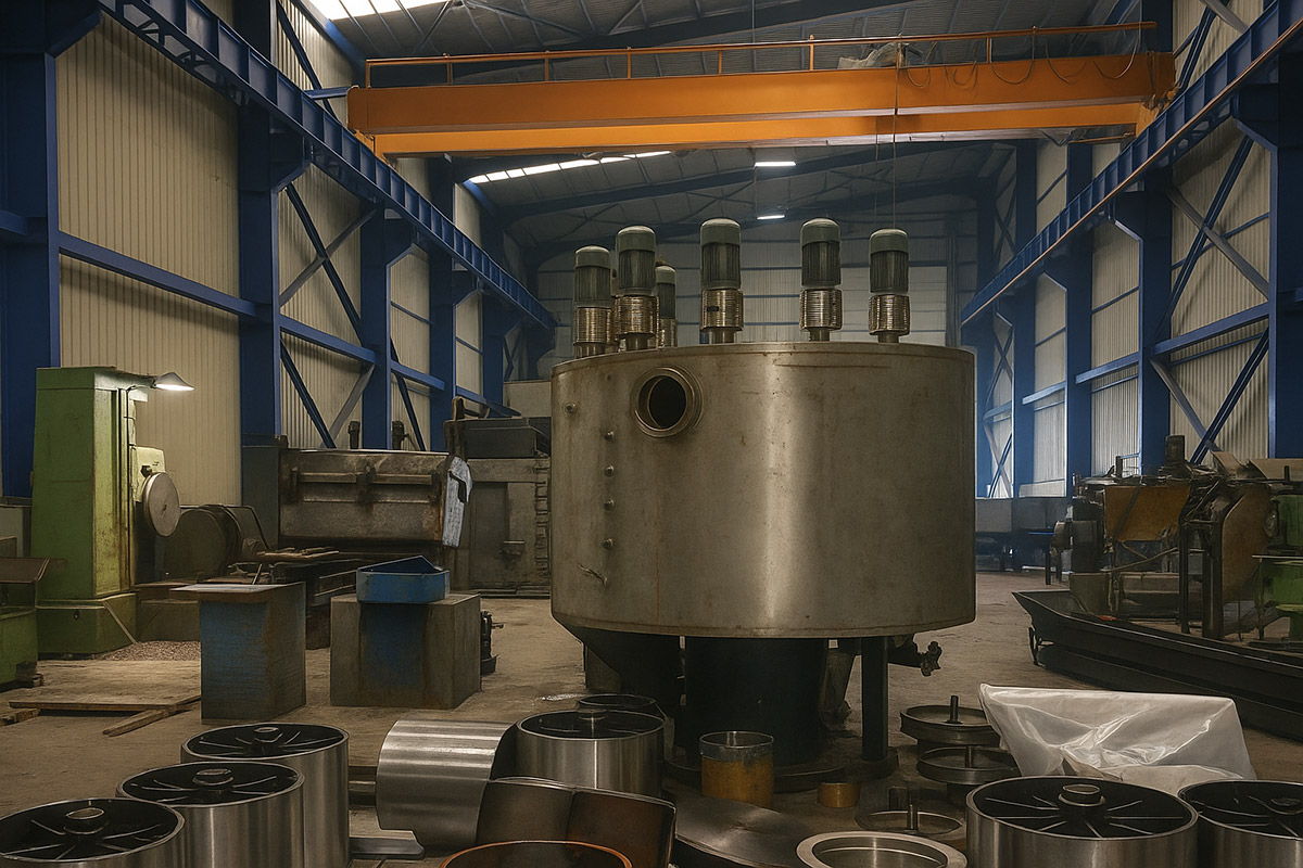 Kostik Yıkama Kazanı 1 - MLS Makina