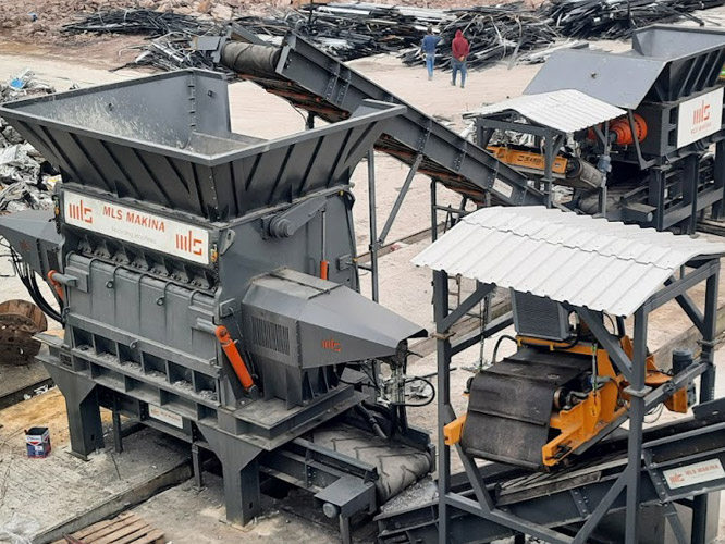 Tek Şaftlı Kırma Makinesi 1 - MLS Makina