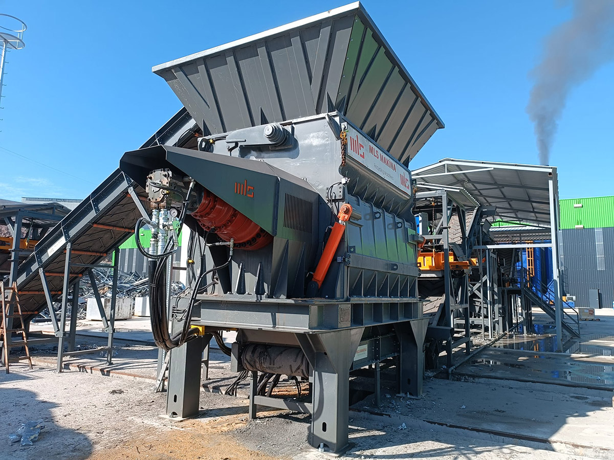 Tek Şaftlı Kırma Makinesi 2 - MLS Makina