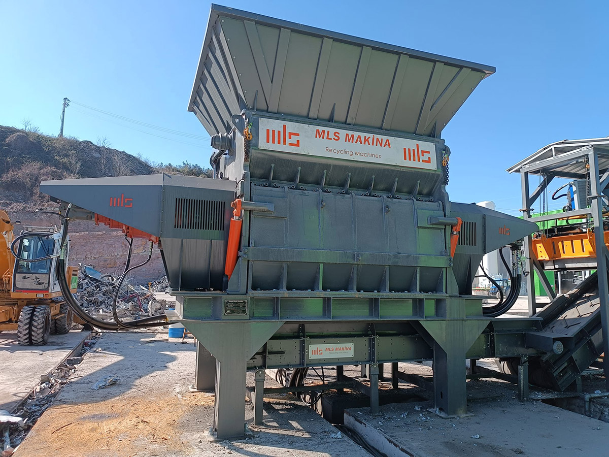 Tek Şaftlı Kırma Makinesi 3 - MLS Makina