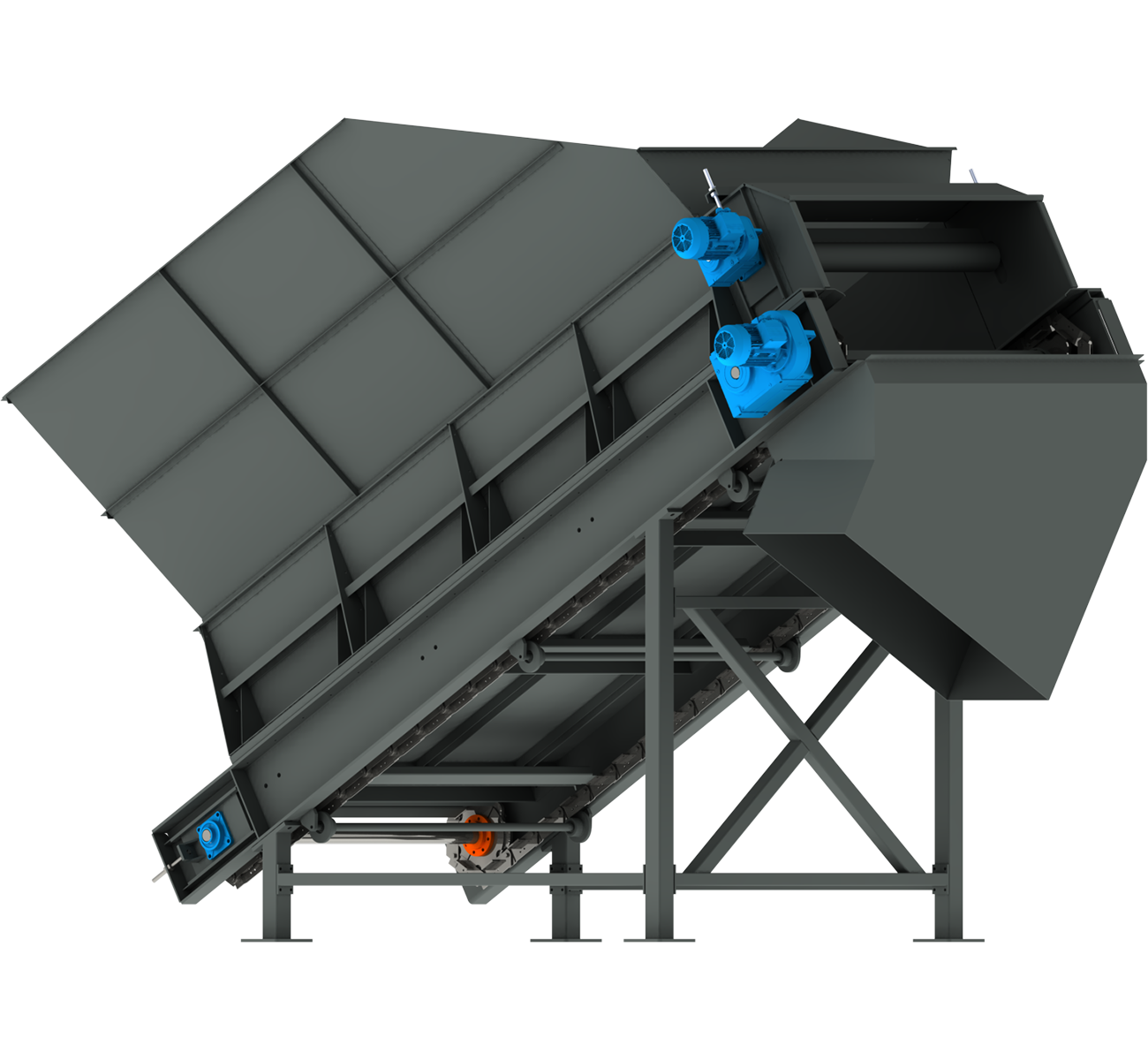 Hooper - Lastik Kırma Geri Dönüşüm Hatları | MLS Makina